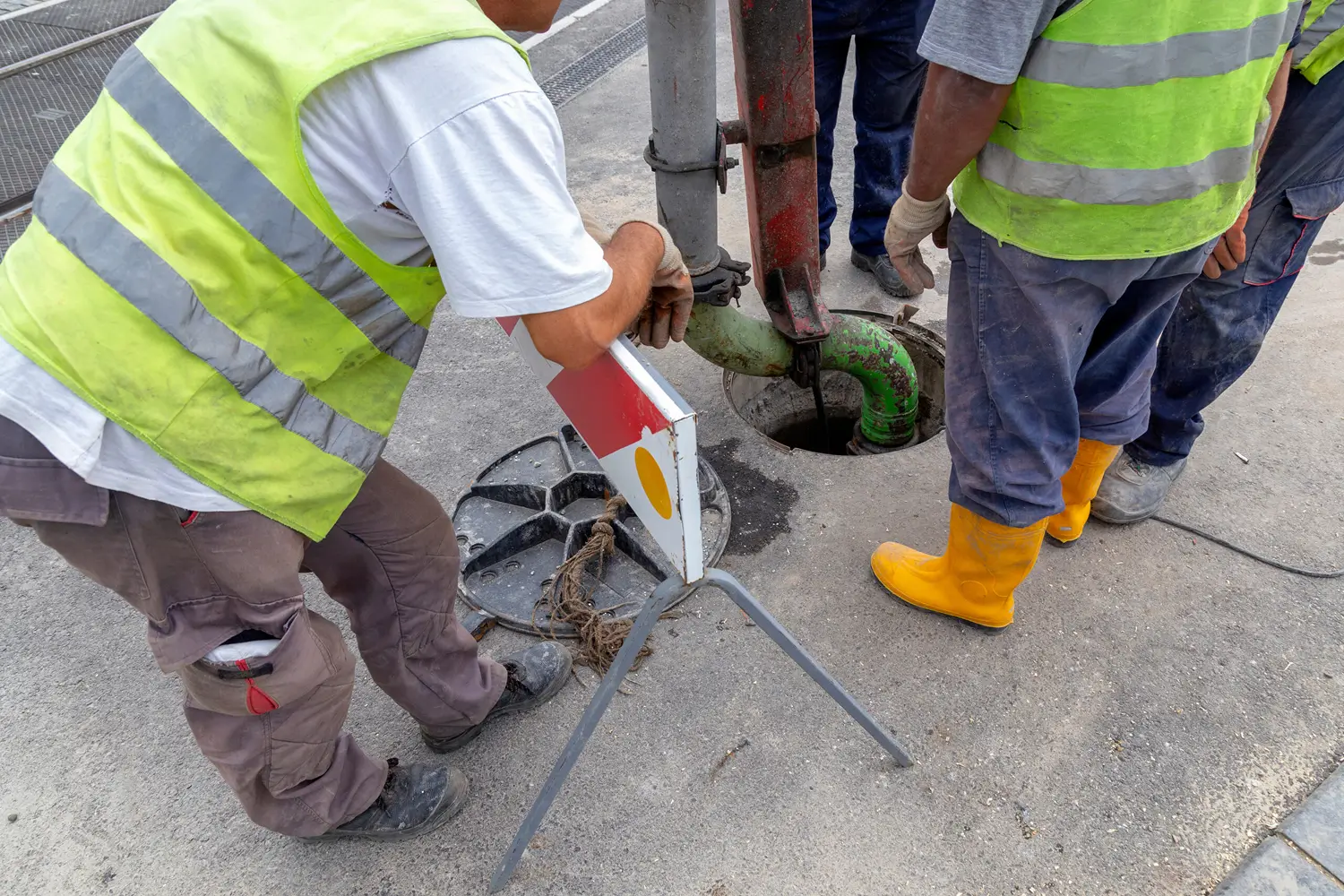 CCTV drain survey inspection in Crowborough